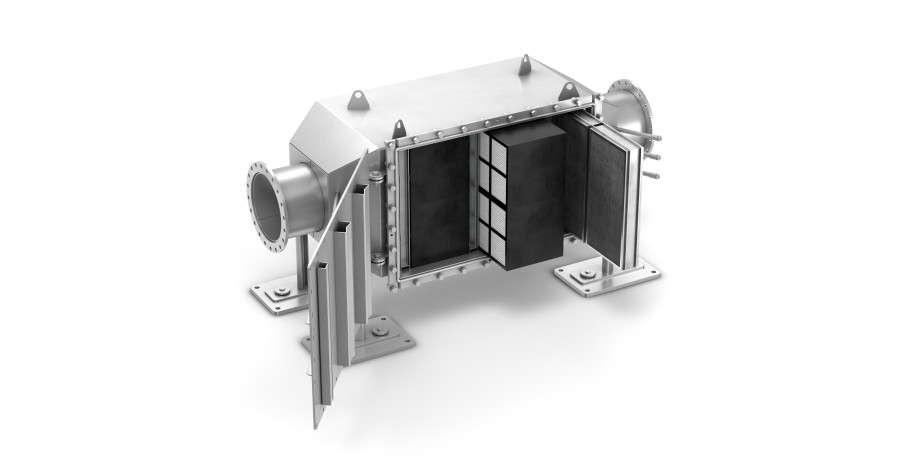 SCR & Oxidation catalyst box - Type 3